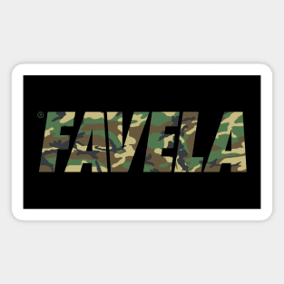 FAVELA camo Magnet